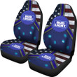 Bud Light Drinks Car Seat Covers Beer Car Accessories Custom For Fans AA22091604