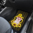 Pig With Sunflower Car Floor Mats Animal Car Accessories Custom For Fans AA22091501