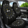 Snoopy Mandala Car Seat Covers Cartoon Car Accessories Custom For Fans AA22090702