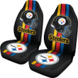 Pittsburgh Steelers Car Seat Covers American Football Logo Helmet Car Accessories DRC220810-01
