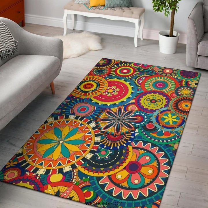 Floral Abstract - Rug