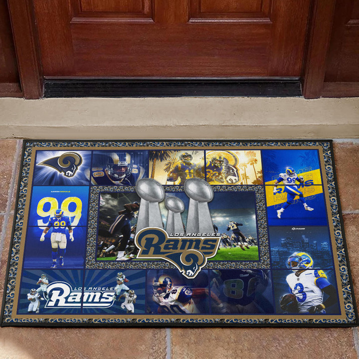 Los Angeles Players Rams Door Mat American Football Home Decor Custom For Fans
