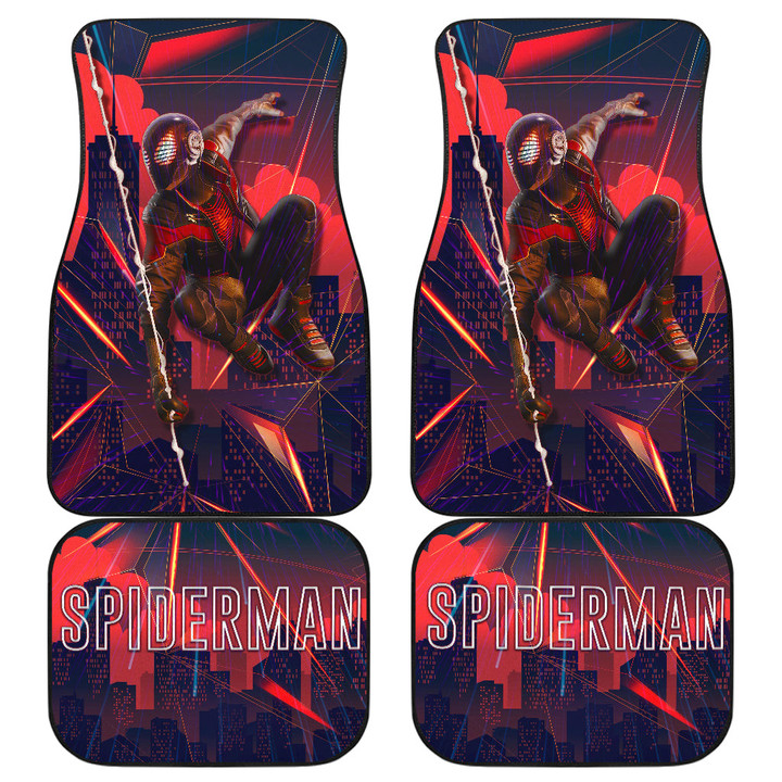Gaming Spider Man Car Floor Mats Movie Car Accessories Custom For Fans NT052404