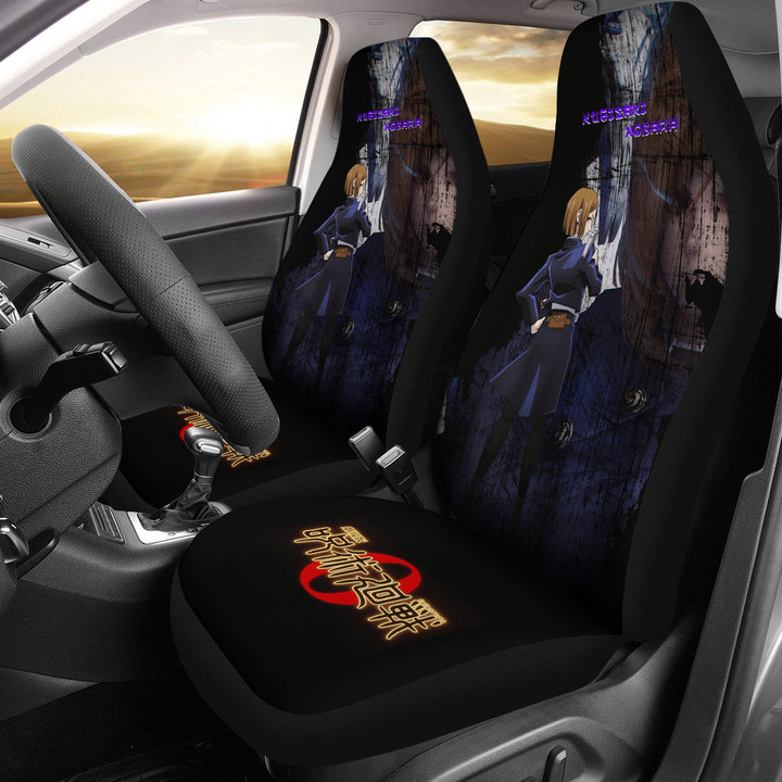 Nobara Kugisaki Jujutsu Kaisen Car Seat Covers Anime Car Accessories Custom For Fans AA22072502