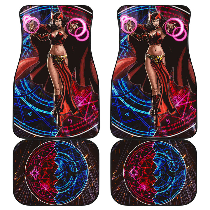 Scarlet Witch Multiverse In Madness Car Floor Mats Movie Car Accessories Custom For Fans AT22072901
