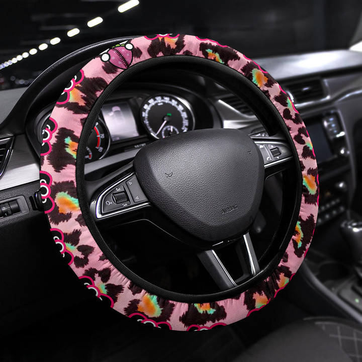 Cute Hello Kitty Steering Wheel Cover Cartoon Car Accessories Custom For Fans AA22080802