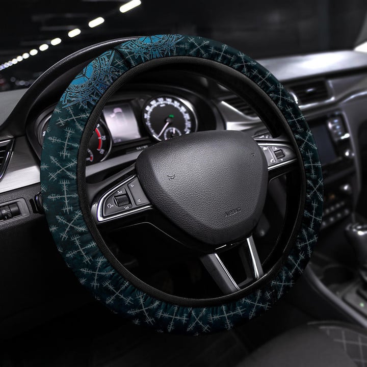 Shield-maiden Steering Wheel Cover Female Warrior Car Accessories Custom For Fans AT22082602