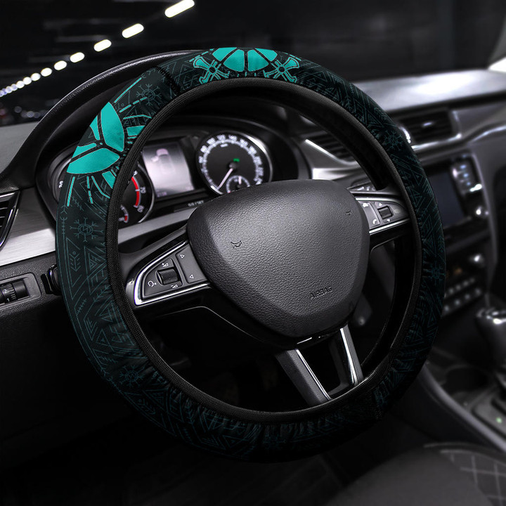 Shield-maiden Steering Wheel Cover Female Warrior Car Accessories Custom For Fans AT22082603