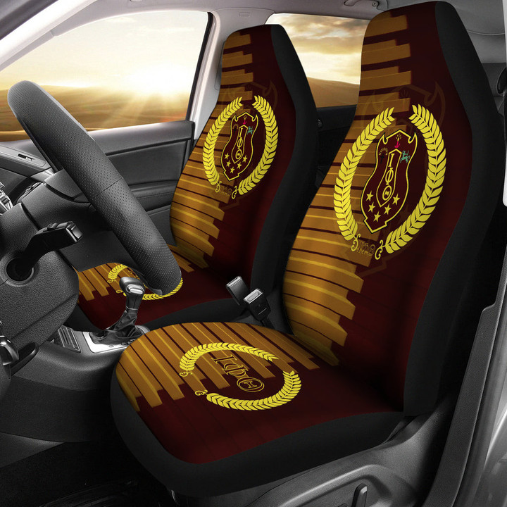 Iota Phi Theta Car Seat Covers Fraternity Car Accessories Custom For Fans AA22091404