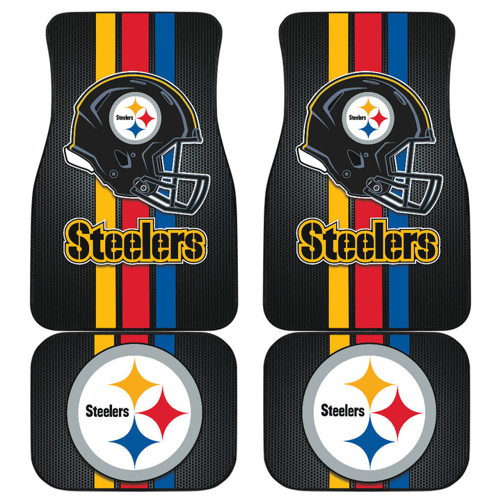 Pittsburgh Steelers Car Floor Mats American Football Logo Helmet Car Accessories DRC220810-09