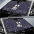 Halloween Car Sunshade | Let's Party Funny Skeleton Tiny Star Sky Sun Shade