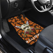 Halloween Car Floor Mats | Jason Voorhees Viking Head Pumpkin Patterns Car Mats