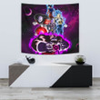 Dragon Ball Anime Tapestry | DB Super Universe Villains Power Purple Galaxy Tapestry Home Decor