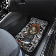 Halloween Car Floor Mats | Scary Chucky Doll With Knife Horror Background Car Mats