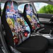 Dragon Ball Anime Car Seat Covers | DB Goku Vegeta Vs Villains Android 21 Super Fight Seat Covers