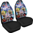 Dragon Ball Anime Car Seat Covers | DB Goku Vegeta Vs Villains Android 21 Super Fight Seat Covers