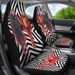 Horror Movie Car Seat Covers | Joker Card Walking Abstract In Star Seat Covers