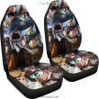 Attack On Titan Anime Car Seat Covers | AOT Eren Fighting Moments Green Eye Seat Covers