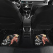 Attack On Titan Anime Car Floor Mats | AOT Annie Fighting The Blue Wings Of Free Car Mats