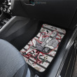 Horror Movie Car Floor Mats | Jason Voorhees Resting Casual Friday Chibi Patterns Car Mats