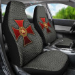 2pcs  Knights Templar Car Seat Cover