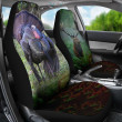 2pcs Awesome Turkey and Deer Car Seat Cover