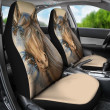 2 pcs Beautiful Horse Car Seat Covers