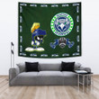 American Football Team Tapestry - Seattle Seahawks Marvin The Martian 11 Tapestry Home Decor