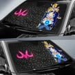 Dragon Ball Anime Car Sunshade - Vegeta Super Powers Majin M Symbol Patterns Sun Shade