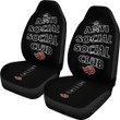 Naruto Anime Car Seat Covers - Akatsuki Anti Social Social Club Rogue Ninja Symbol Seat Covers NA101503