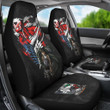 Attack On Titan Anime Car Seat Covers - Levi Colossal Titan Transformer Metal AOT Corps Seat Covers