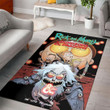 Rick & Morty Rectangle Rug | Rick And Morty Dungeons And Dragons Living Room Cartoon Floor Carpet