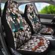 Fire Force Anime Car Seat Covers Vulcan Joseph Machine Engineer Paw On Shirt Seat Covers