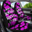 Naruto Akatsuki Anti Social Club Flying Purple Cloud Car Seat Covers