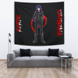 Tokyo Ghoul Anime Tapestry - Ayato Kirishima Standing Bloody Text Tapestry Home Decor