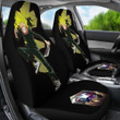Jujutsu Kaisen Anime Car Seat Covers - Yuji And Sukuna Crystal Rubik Seat Covers