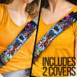 Dragon Ball Anime Seat Belt Covers | DB Super Saiyan Power Vapor Galaxy Goku Belt Covers
