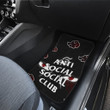 Naruto Anime Car Floor Mats | Akatsuki Anti Social Social Club Itachi Eyes Car Mats NA101501
