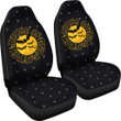 Nightmare Before Christmas Cartoon Car Seat Covers | Yellow Moon Oogie Boogie On House Of Ghost Seat Covers