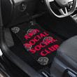 Naruto Akatsuki Anti Social Club Black White Cloud Car Floor Mats