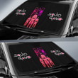 Squid Game Movie Car Sunshade Round Triangle Square Squid Worker Pink Uniform No Emotion Sun Shade