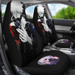 Jujutsu Kaisen Anime Car Seat Covers - Cool Satoru Gojo Holding Eye Rubik Prison Realm Seat Covers