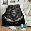 Gryffindor Lion Harry Potter Black Premium Blanket
