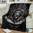 Gryffindor Lion Harry Potter Black Premium Blanket