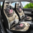 Smiling Pug Car Seat Covers Amazing Gift Ideas Best Car Decor 2021