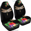 Gold Dragonfly Hawaii Car Seat Cover