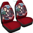 Nezuko And Tanjiro Kamado Demon Slayer Anime Car Seat Covers