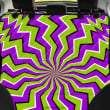 Zigzag Optical illusion Pet Car Seat Cover