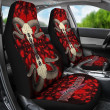 Jujutsu Kaisen Anime Car Seat Covers | Jujutsu Kaisen Cow Skull Blood Rain Seat Covers