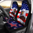 Eagle American Flag Custom Car Seat Covers